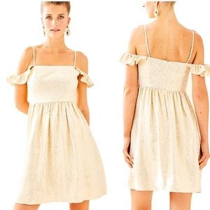 NWT Lilly Pulitzer Kariana Gold dress